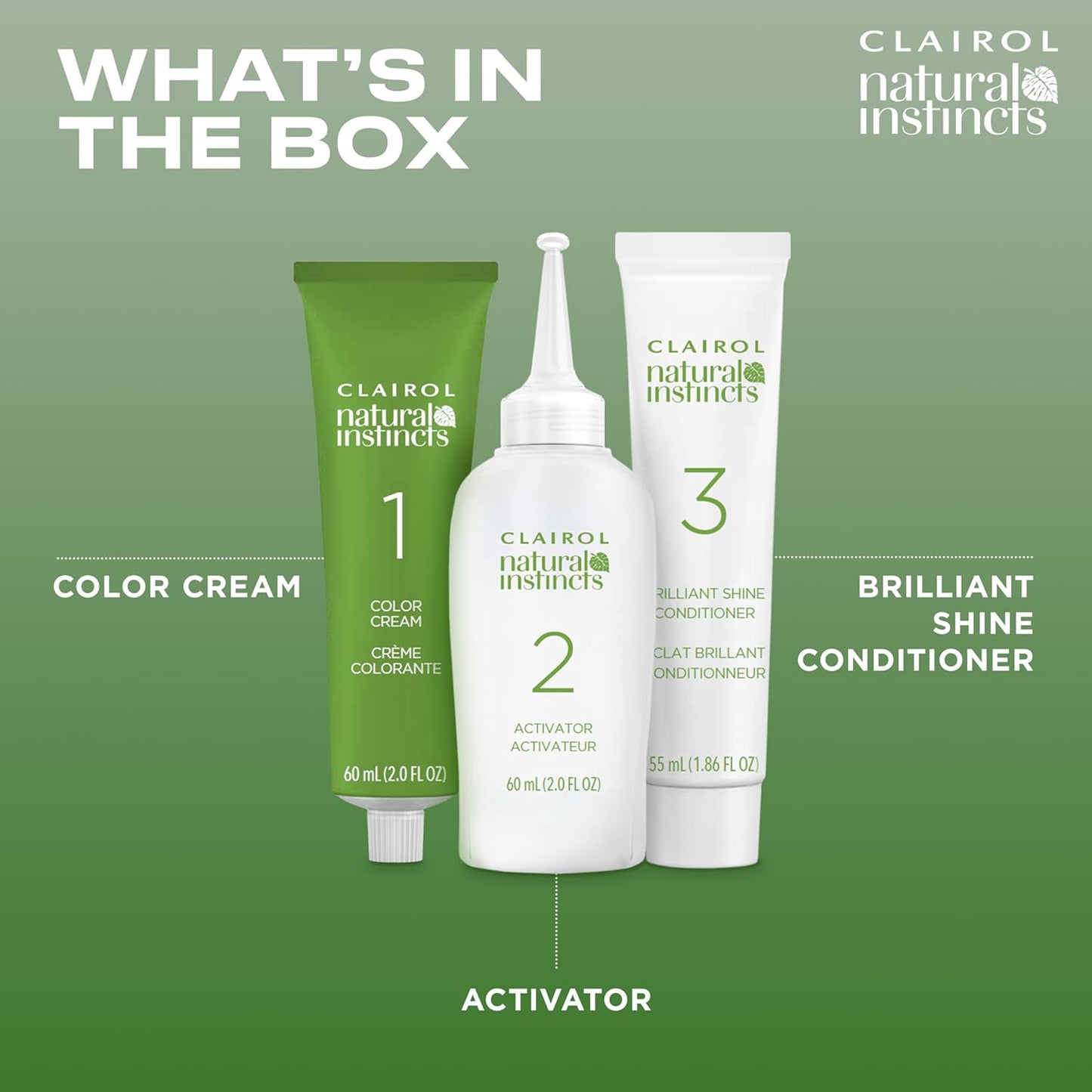 CLAIROL Natural Instincts With Coconut Oil + Aloe Hair Color