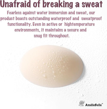 AMELIEBELLE Anti-Sweat Waterproof Nipple Covers