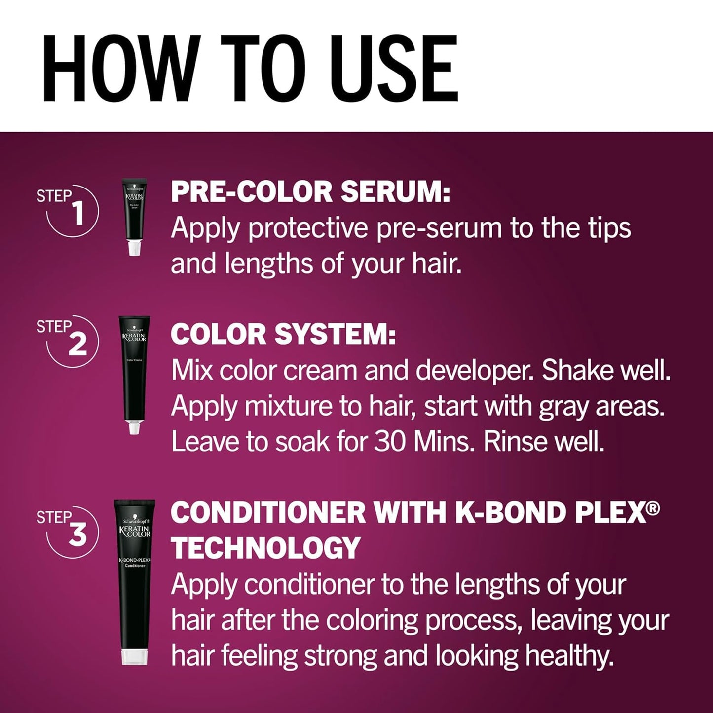 Keratin Bond Enforcing System Hair Color
