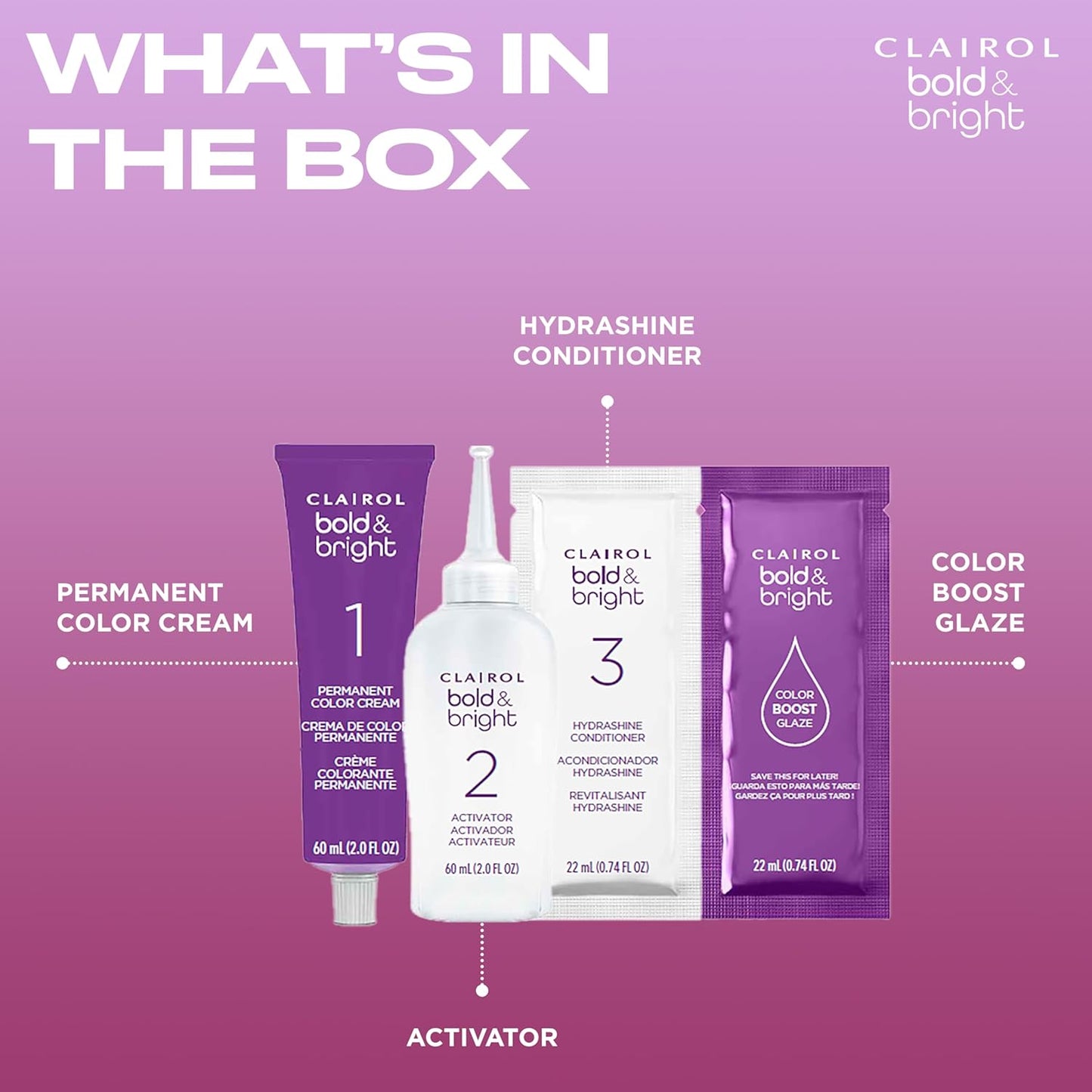 Bold & Bright Permanent Hair Dye