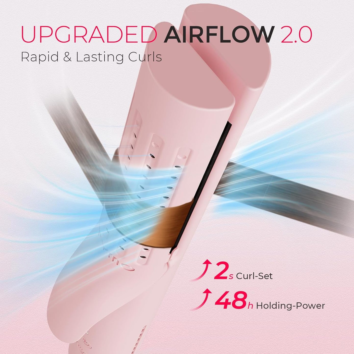 Airflow 2 in1 Hair Curler and Straightener
