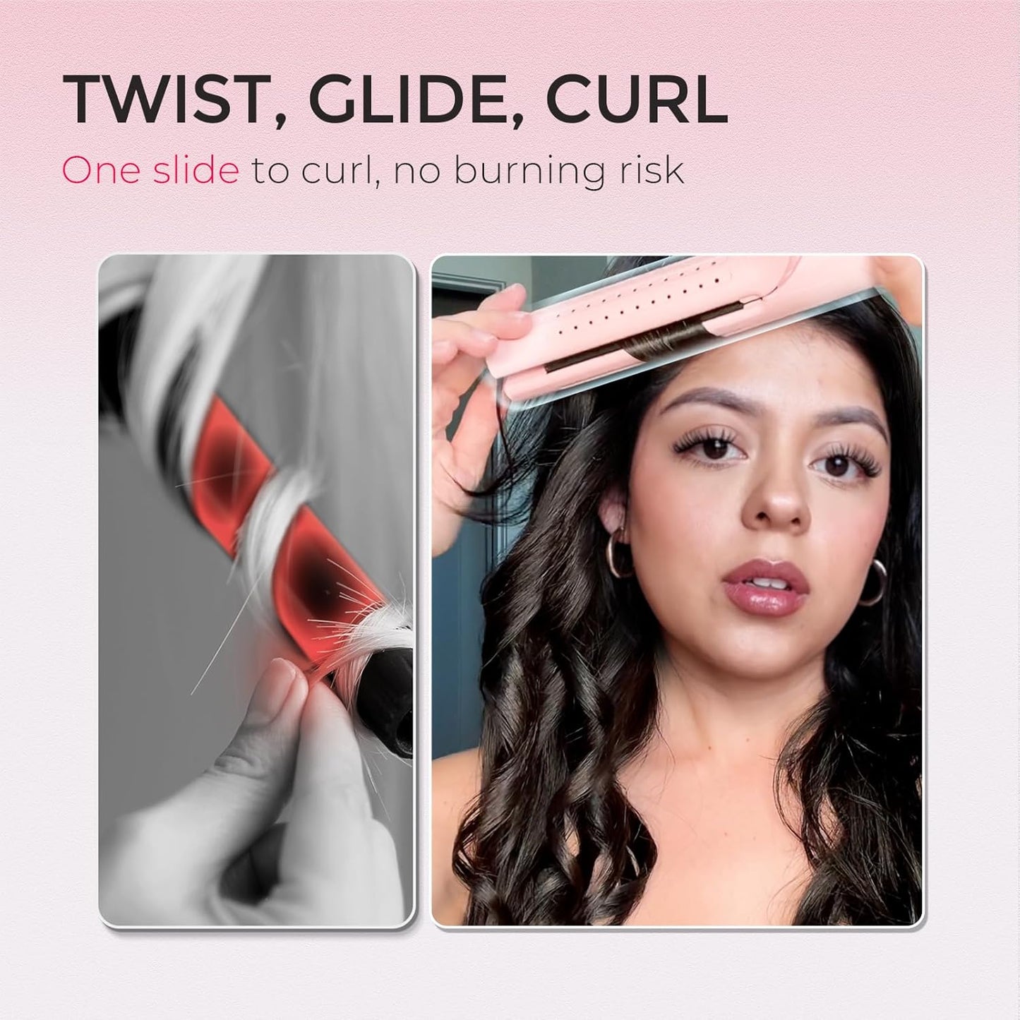 Airflow 2 in1 Hair Curler and Straightener