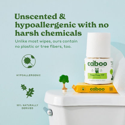 CABOO Flushable Wipes
