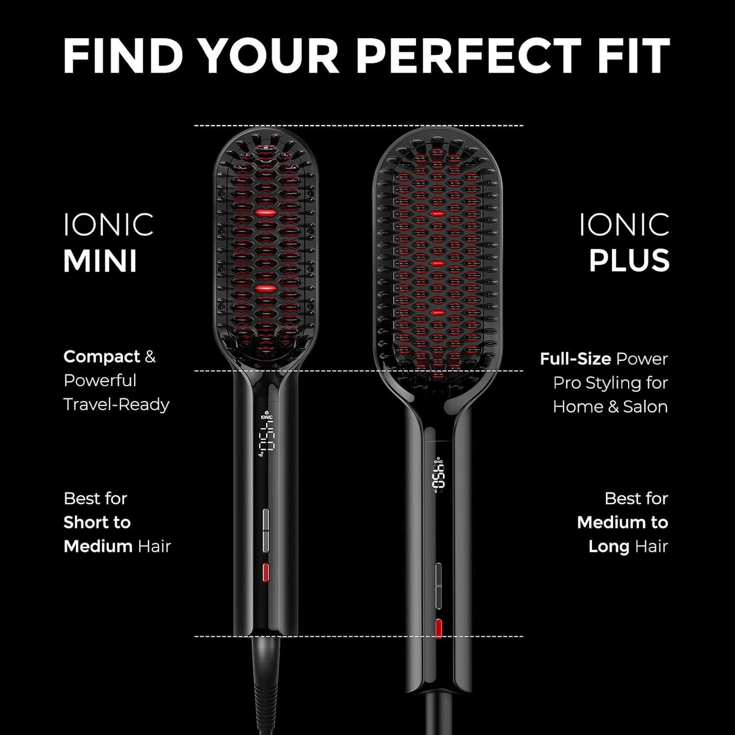 TYMO Hair Straightener Brush