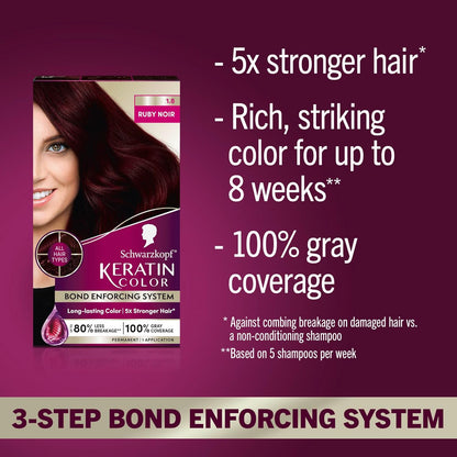 Keratin Bond Enforcing System Hair Color