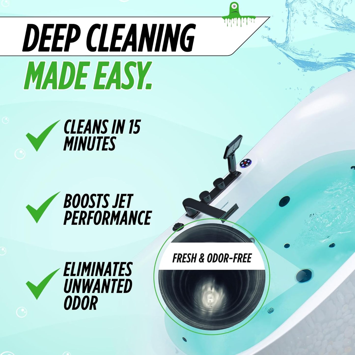 OH Yuk Jetted Tub Cleaner for Jacuzzis