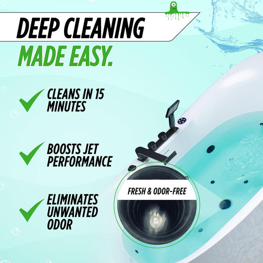 OH Yuk Jetted Tub Cleaner for Jacuzzis