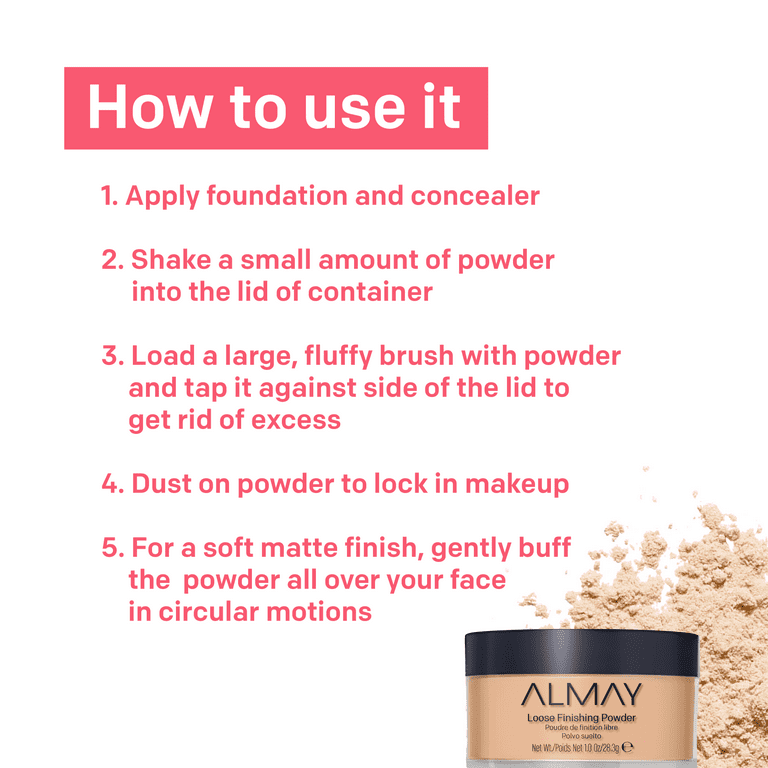 ALMAY No Shine. All You. Loose Finishing Powder