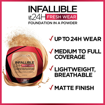 L'OREAL Infallible Fresh Wear Foundation In A Powder