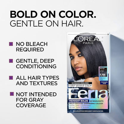Feria Midnight Bold Multi-Faceted Permanent Hair Colour