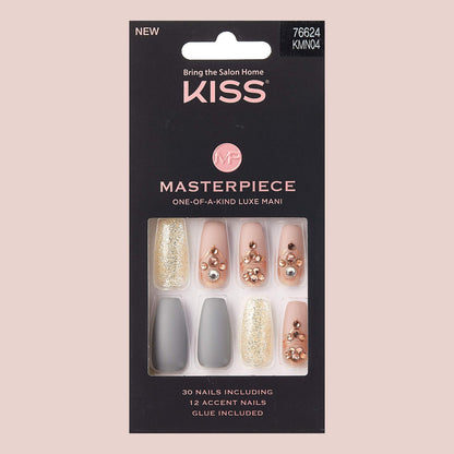 KISS Masterpiece One-Of-A-Kind Luxe Mani Nails