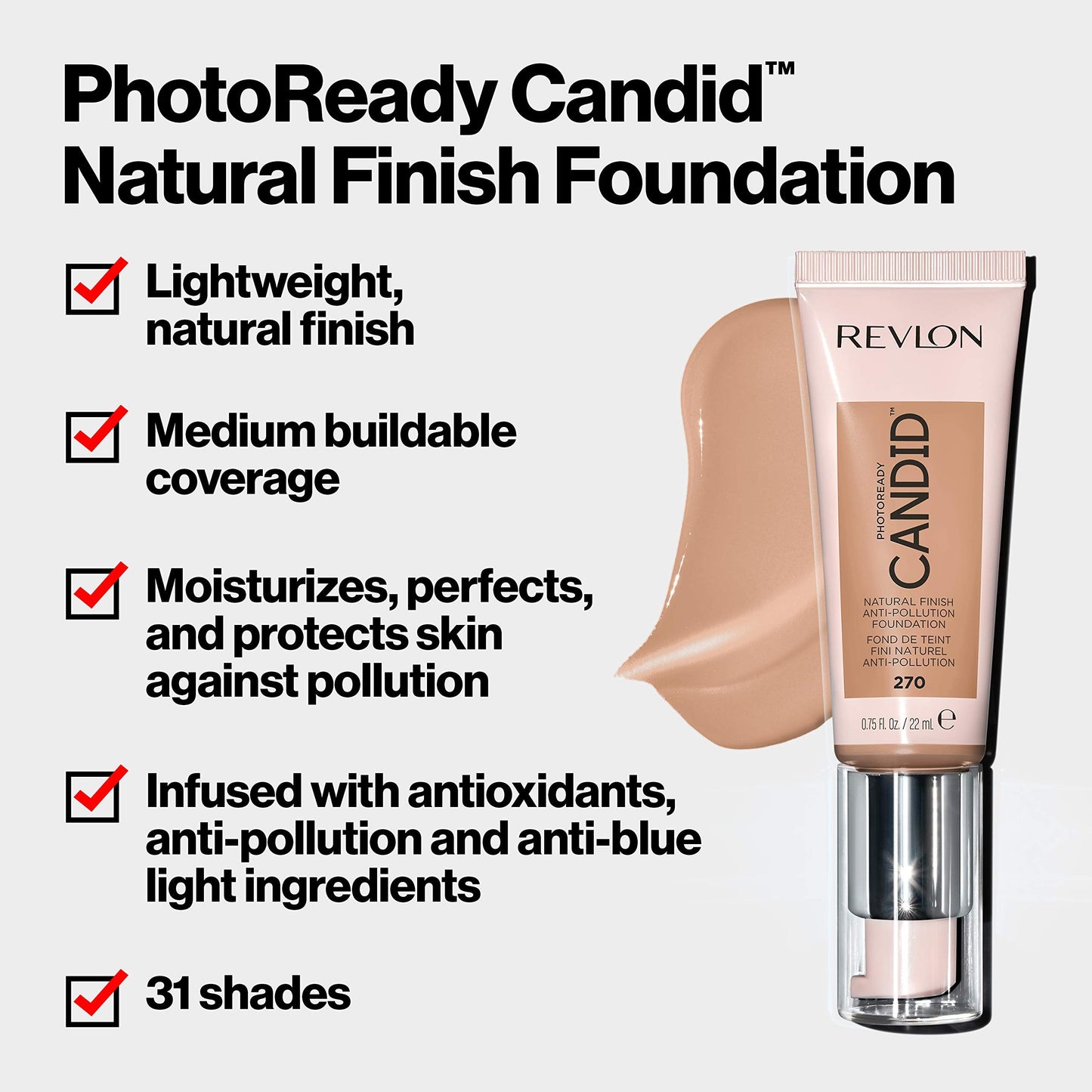 REVLON Candid Natural Finish Anti-Pollution Foundation