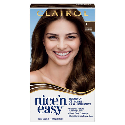 Nice'n Easy 3 Tones + Highlights Permanent Hair Dye