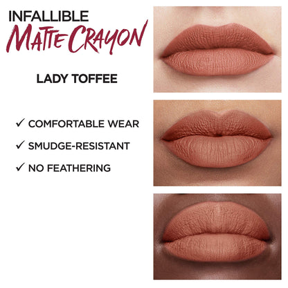 L'OREAL Infallible Matte Lips Crayon