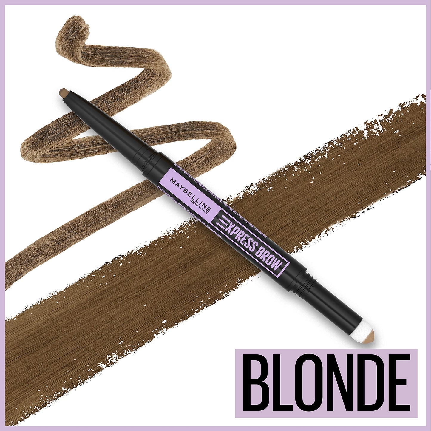 MAYBELLINE Express Brow 2-In-1 Pencil & Powder Eyebrow Makeup