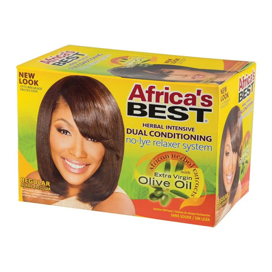AFRICA'S Best No-Lye Hair Relaxer Kit Regular