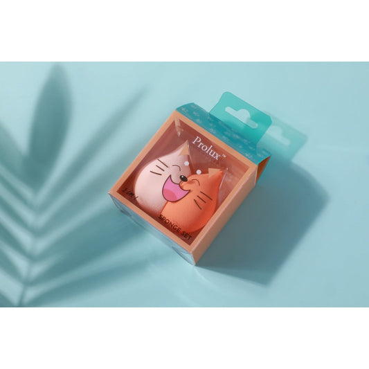 2 in 1 Cat Sponge Set