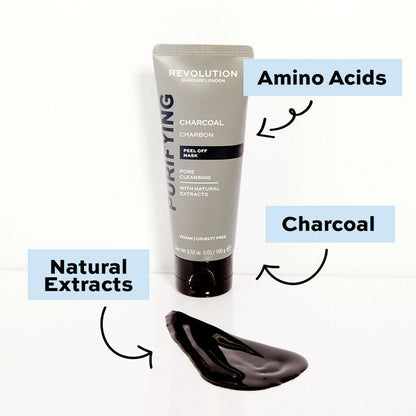 REVOLUTION Purifying Charcoal Peel Off Mask