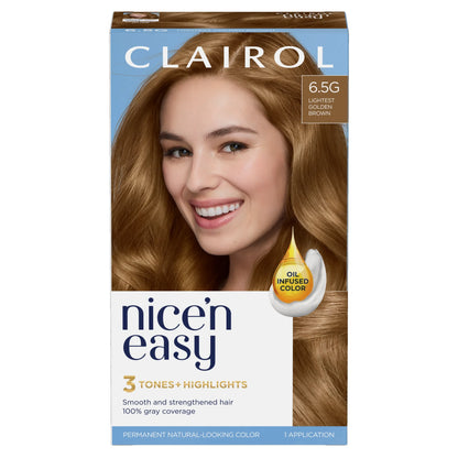 Nice'n Easy 3 Tones + Highlights Permanent Hair Dye