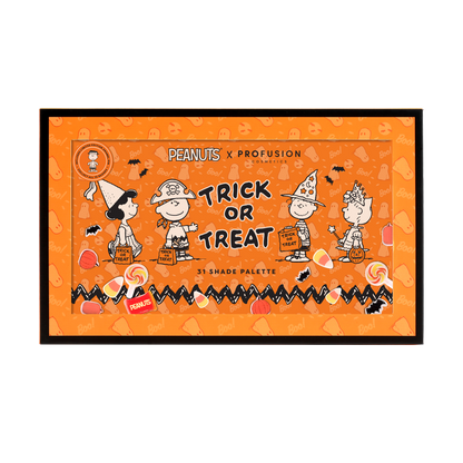Peanuts Halloween | Trick or Treat 31 Shade Palette