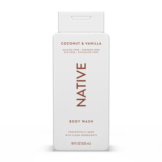 NATIVE Body Wash for Women and Men