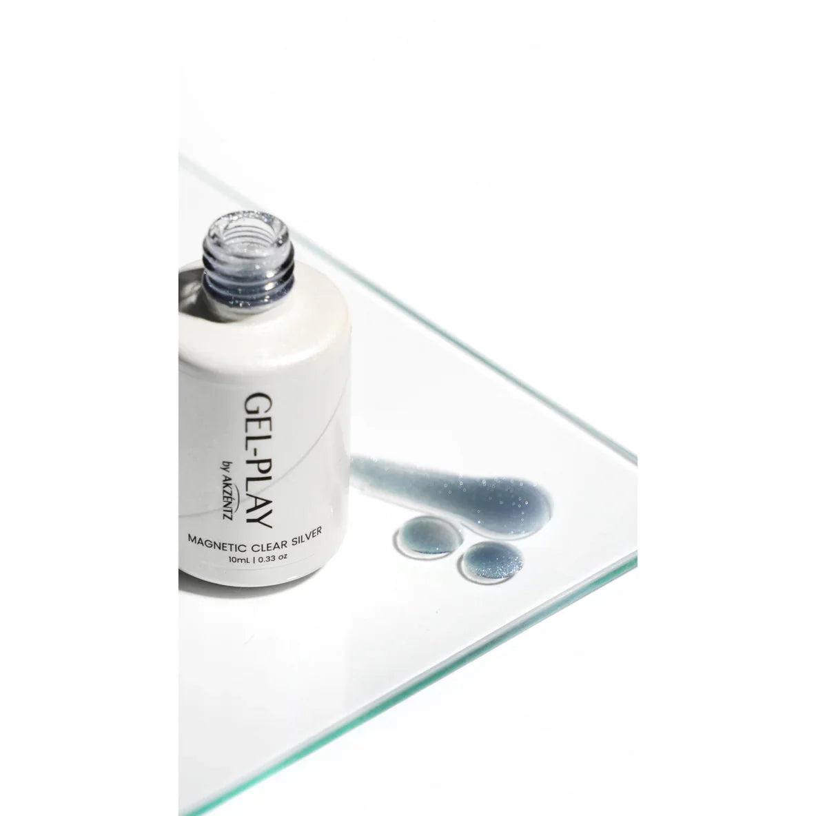 Gel Play Magnetic Clear Silver by Akzentz