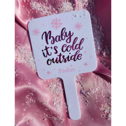 Christmas Handheld Mirror