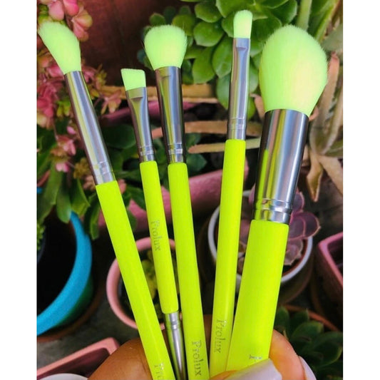 Deluxe 5 Piece Neon Brush Set