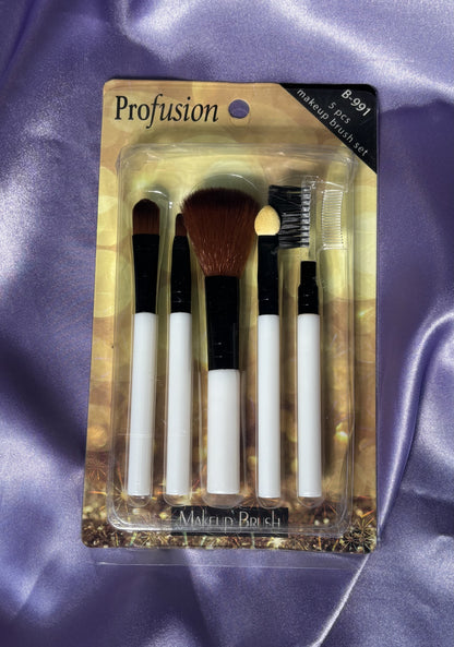 5pcs Makeup Brush Set