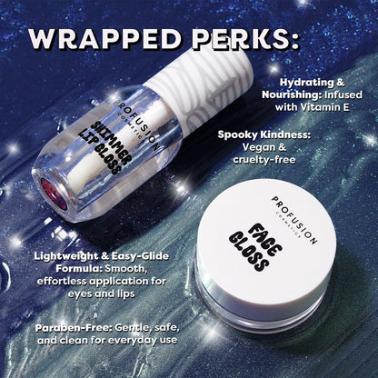 Monster Bash | Mummy Glow Luminous Face & Lip Gloss Duo