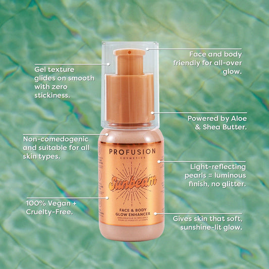 West Coast Glow | Sunbeam Face & Body Glow Enhancer