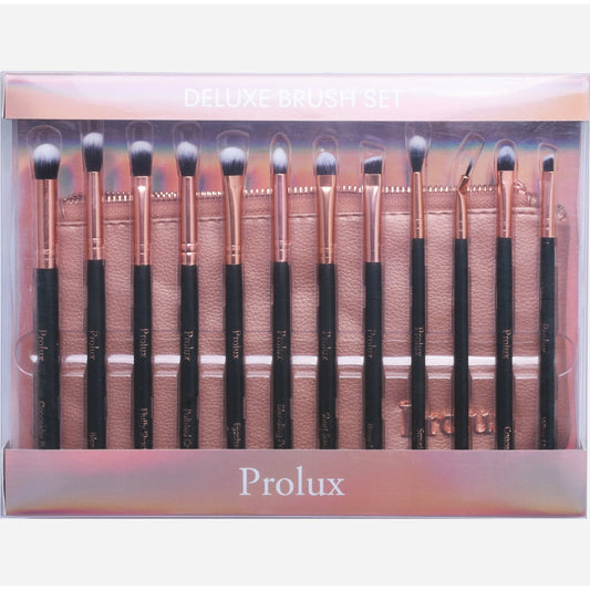 Deluxe 12 Piece Eye Makeup Brush Set