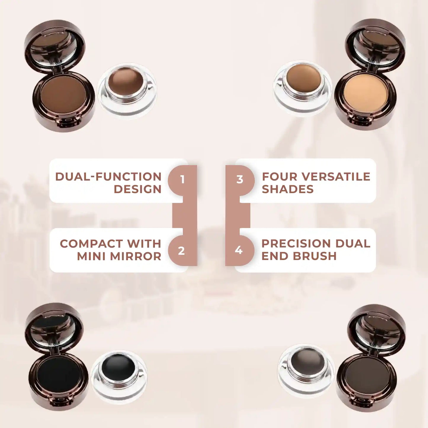 Powder Eyebrow Makeup - Best Eyebrow Gel