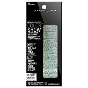 MAYBELLINE Color Show Fashion Print Nail Stickers