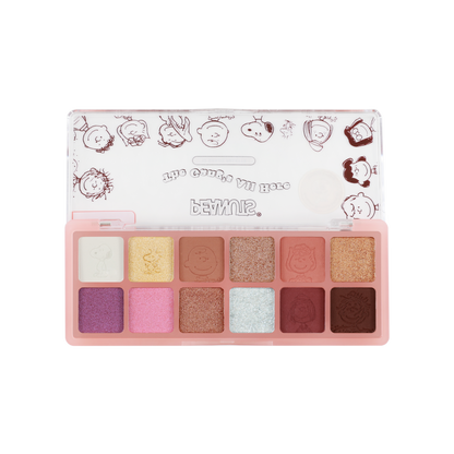 Peanuts 75th | The Gang’s All Here 12 Shade Palette