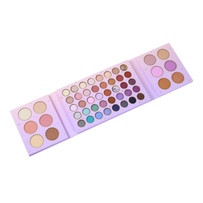Frosted Snow Sparkle | 52 Shade Face & Eye Palette
