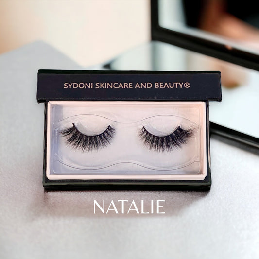 SYDONI "NATALIE" LUXURY MINK LASHES - Handcrafted Soft Glam Inspired by a Daughter Who Makes Her Timeless Natural Beauty Look Effortless