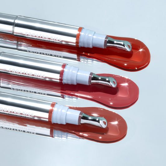 Frosted Kiss Cooling Plumping Lip Gloss
