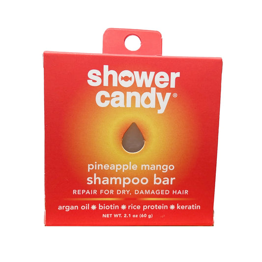 Shower Candy Pineapple Mango Shampoo Bar – Repair for Dry, Damaged Hair