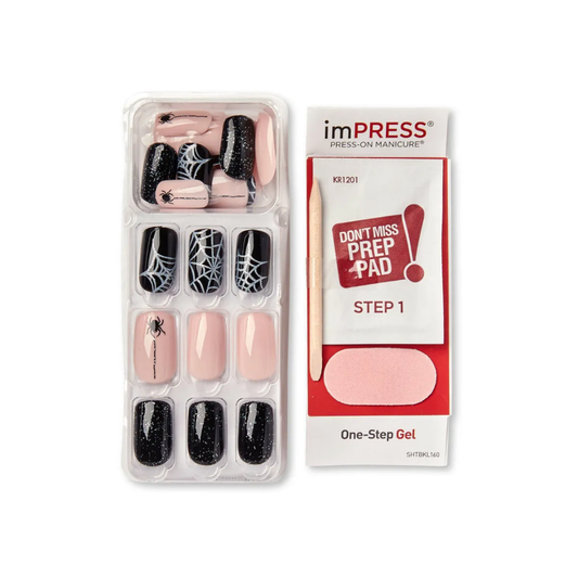 KISS ImPress Glow In The Dark Press-On Nails Halloween Limited Edition
