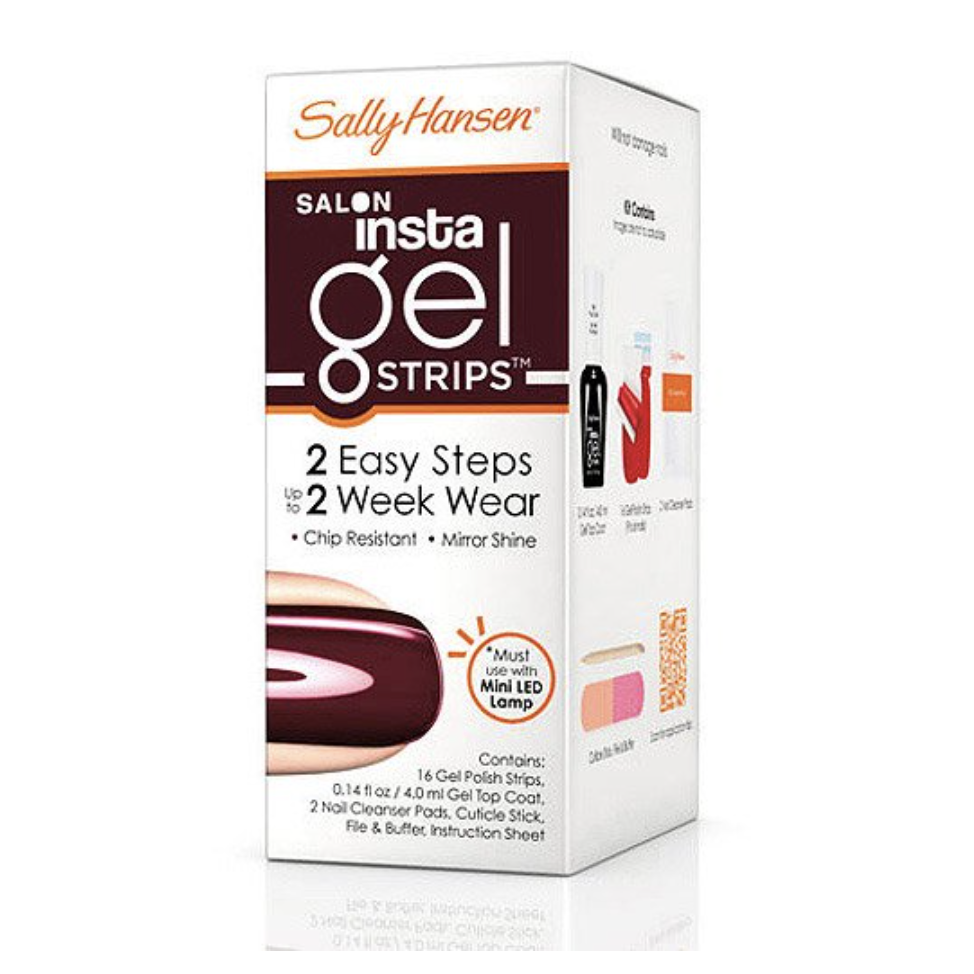 SALLY HANSEN Pro Salon Insta-Gel Strips Manicure (Combo Kit Set)