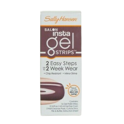 SALLY HANSEN Pro Salon Insta-Gel Strips Manicure (Combo Kit Set)