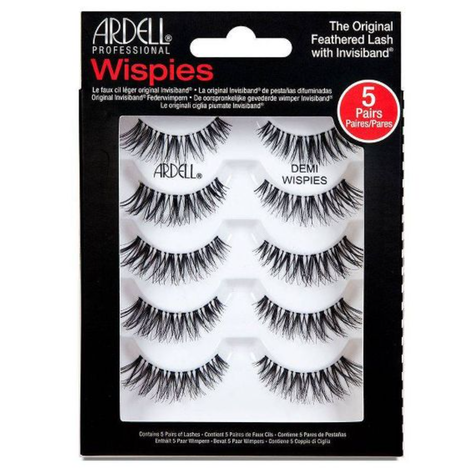 ARDELL Wispies Original Feather Eyelashes With Invisiband (Multi-Pack)