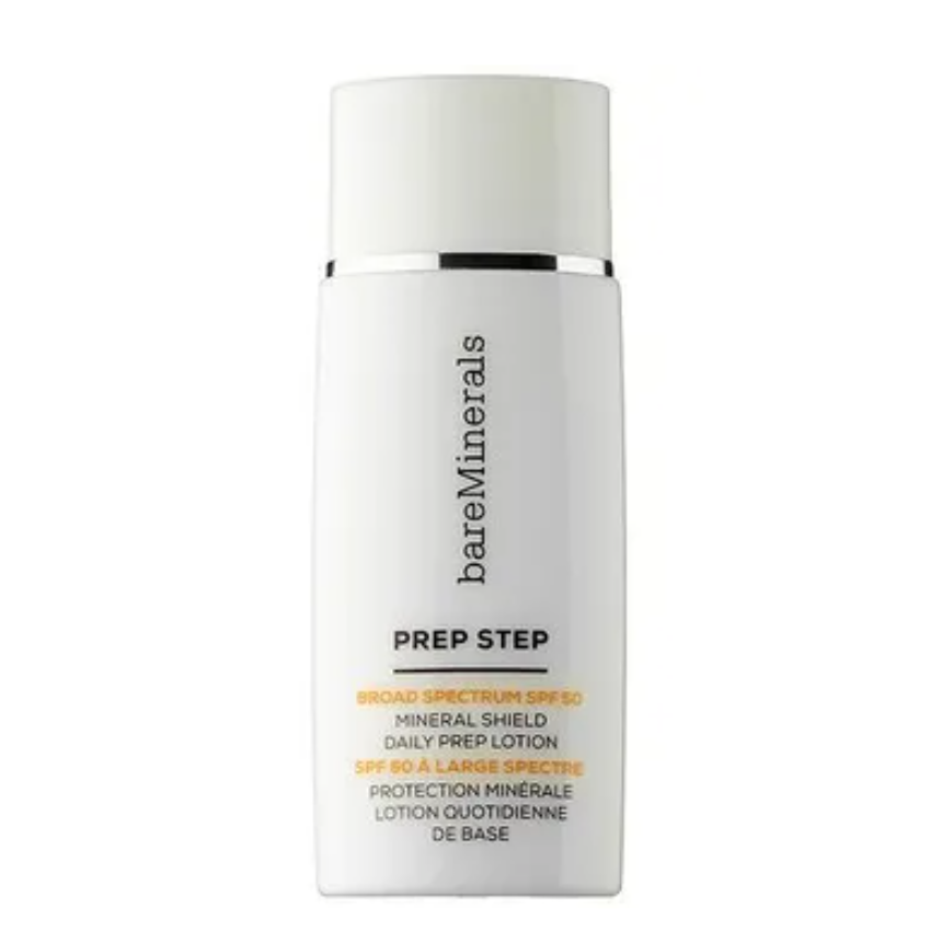 BAREMINERALS Prep Step Broad Spectrum SPF 50 Mineral Shield Lotion