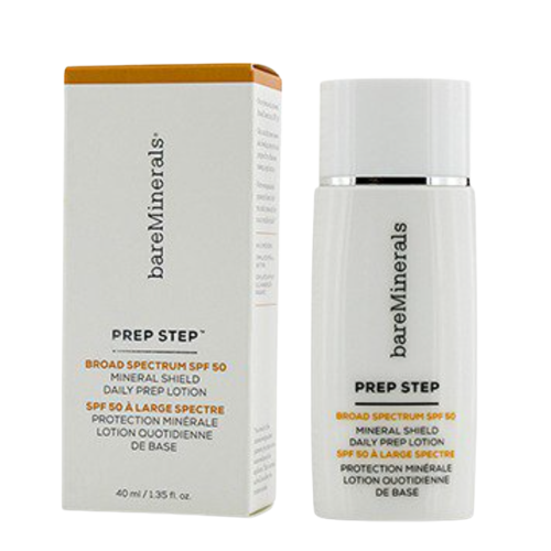 BAREMINERALS Prep Step Broad Spectrum SPF 50 Mineral Shield Lotion