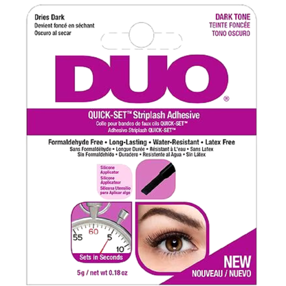 DUO Quick-Set Clear False Strip Lash Adhesive