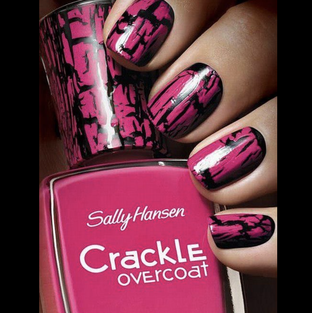 SALLY HANSEN Crackle Overcoat Nail Polish