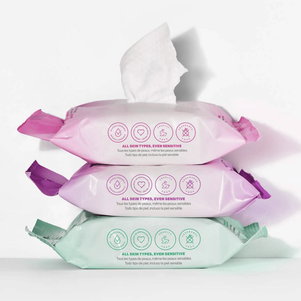 ALMAY Biodegradable Longwear Makeup Remover Cleansing Towelettes