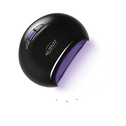 Akzéntz Black LED Compact Lamp