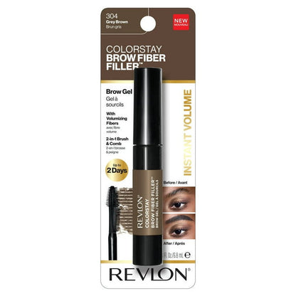 REVLON ColorStay Brow Fiber Filler Brow Gel NR-4